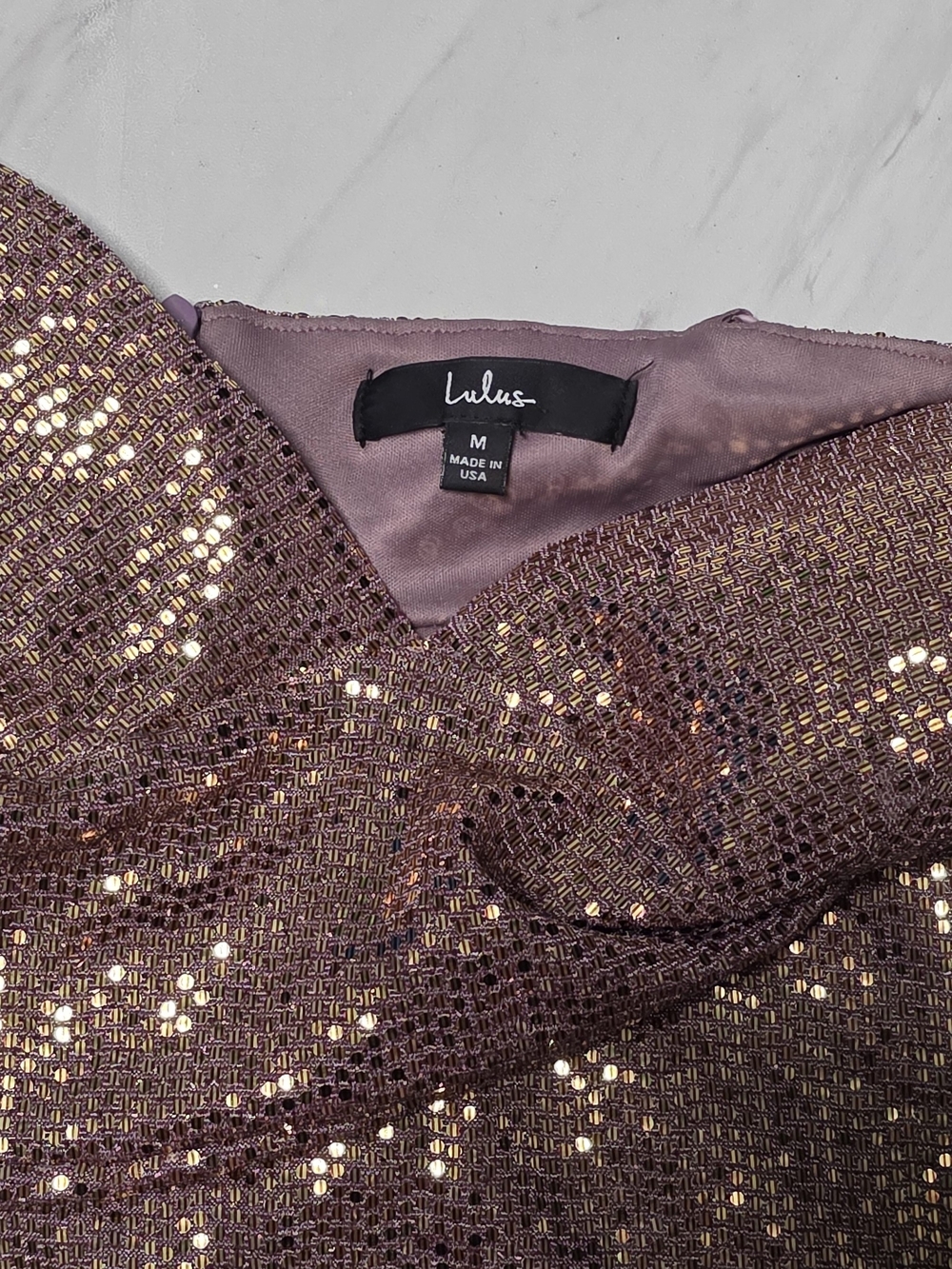 Lulus Party Dress in Rose Gold - Picture 2 of 3